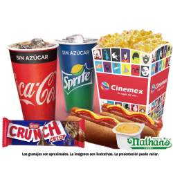 Combo Hot Dog con Queso