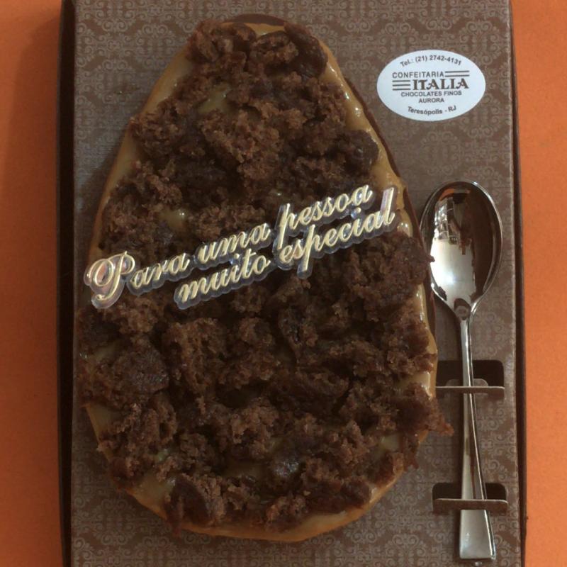 Ovo de Colher Pão de Mel e Doce de Leite Caseiro 330g