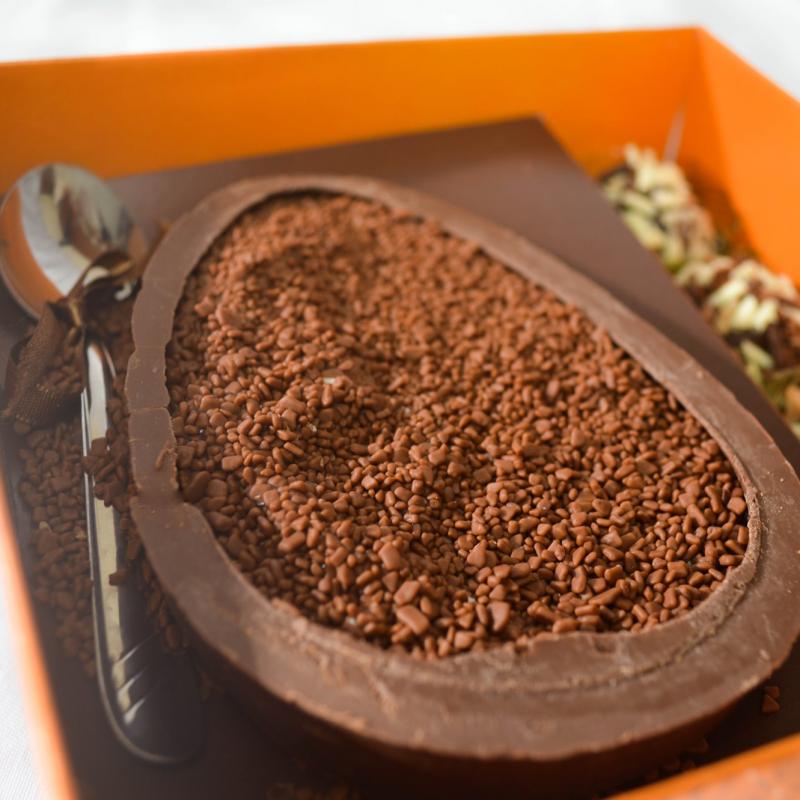 Ovo de Páscoa de Colher* 420g (Com 1 Sabor)