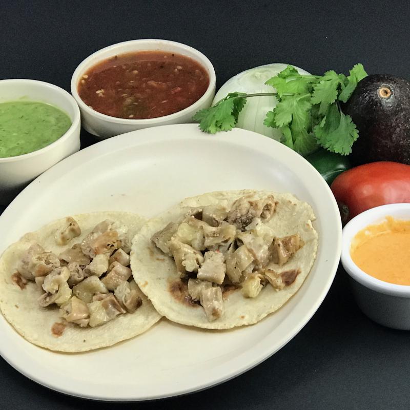 Tripa (orden 4 tacos)