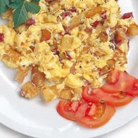 Huevos con Tocino