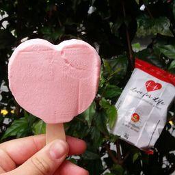 Picolé sabor Morango Cremoso