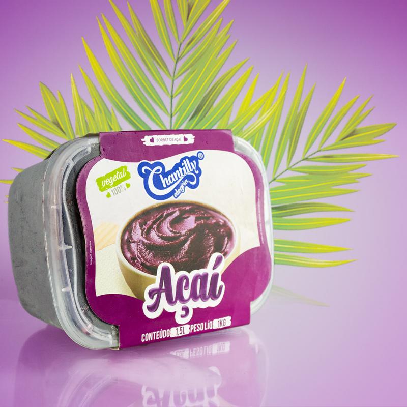 Pote de Açaí 1kg - 2L