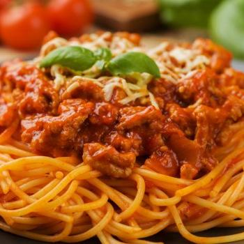Espaguete a Bolonhesa