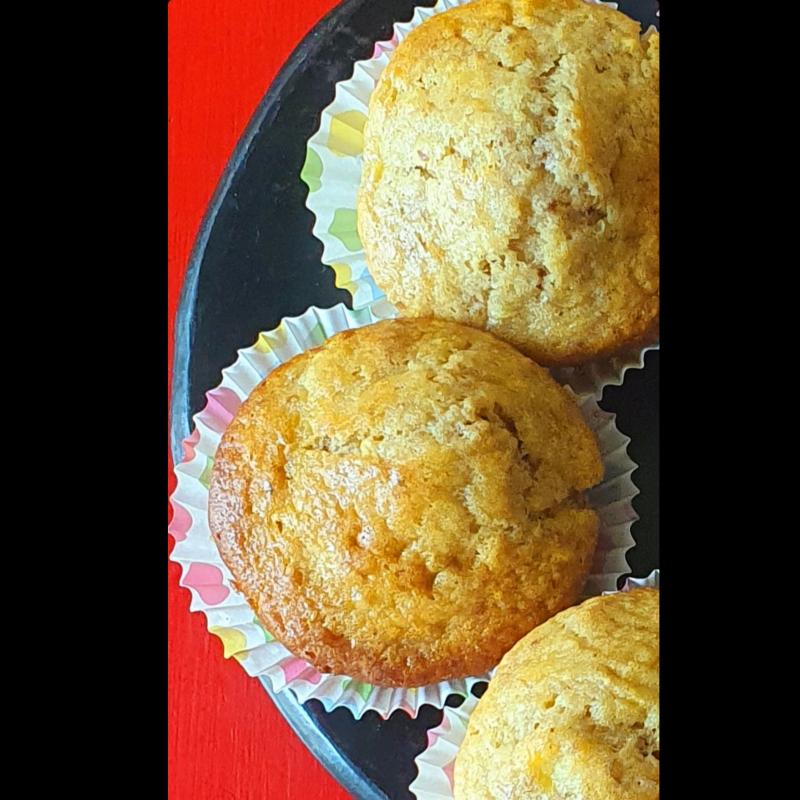 1 Muffin banano y nueces - reserva 24h