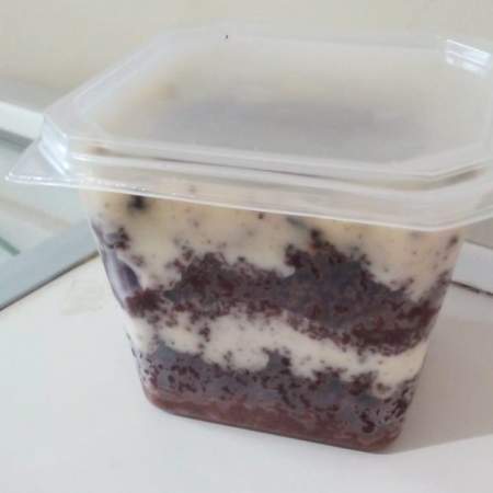 Bolo no pote Brigadeiro de Oreo