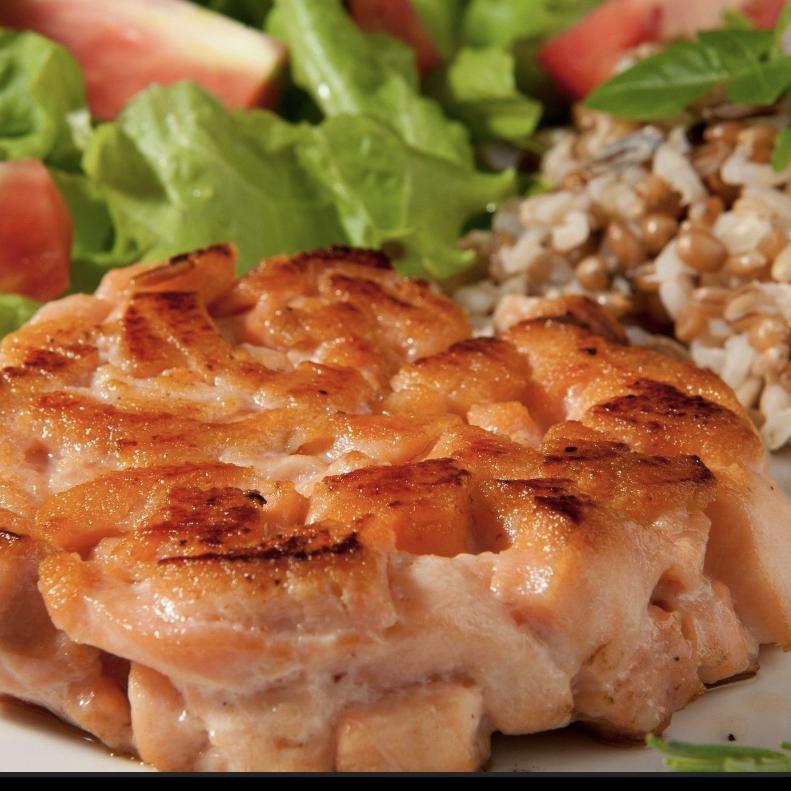 Hambúrguer de Salmão