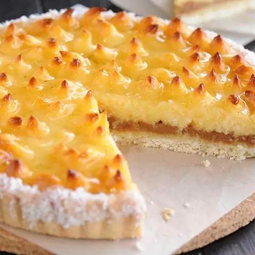 TARTA DE COCO Y DULCE DE LECHE