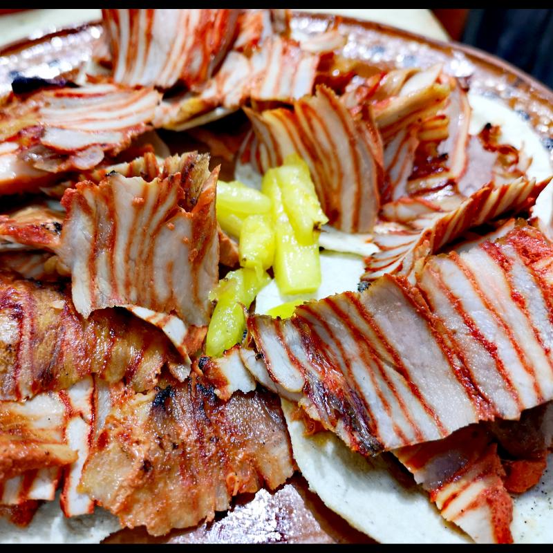 ORDEN DE 5 TACOS AL PASTOR
