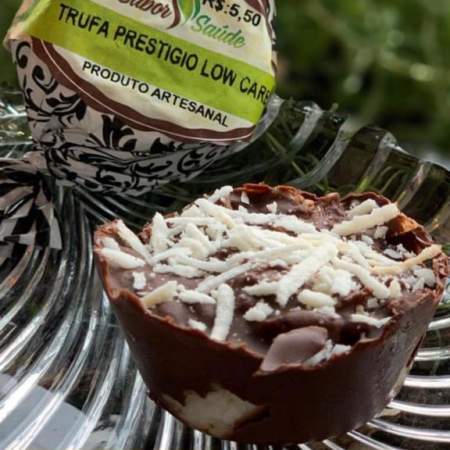 Trufa de Prestígio Low Carb