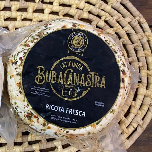 ⏳-485-RICOTA TEMPERADA 600G $10,9 KG