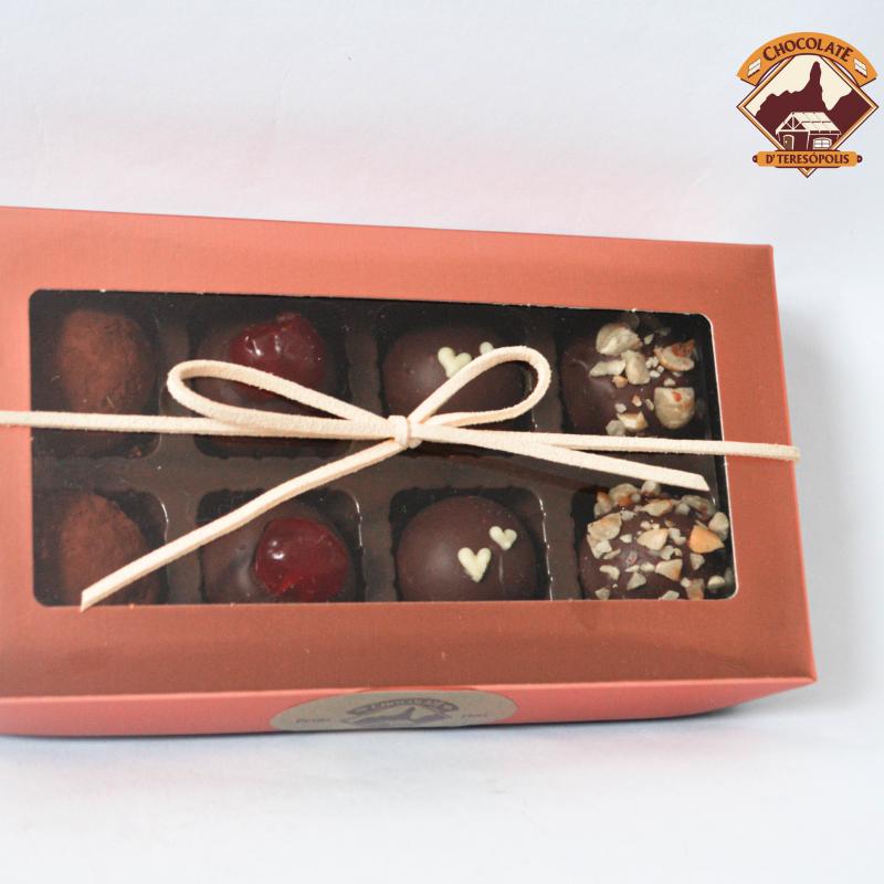 Caixa com Trufas Recheadas