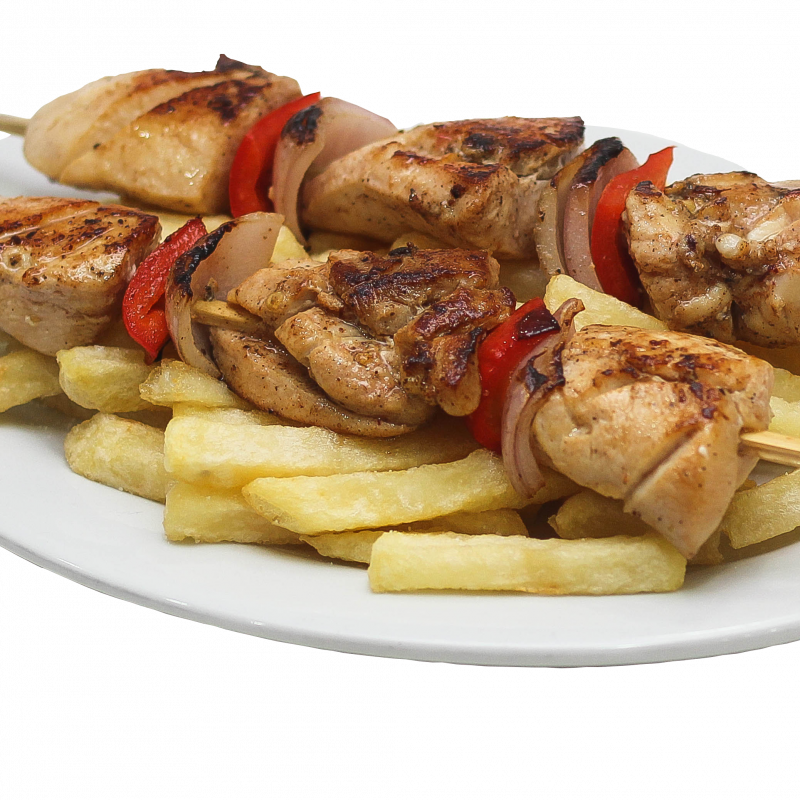 Brochetas de Pollo