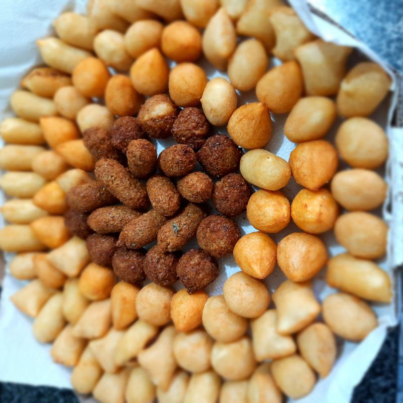 100 SALGADINHOS FRITOS