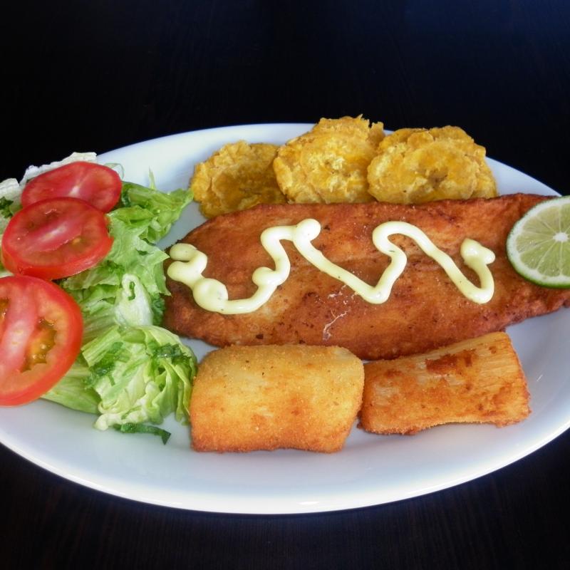 milanesa de trucha