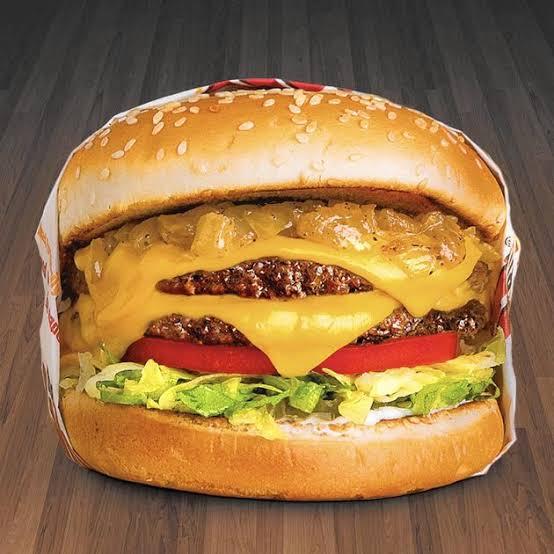 Doble cheeseburger C/papas