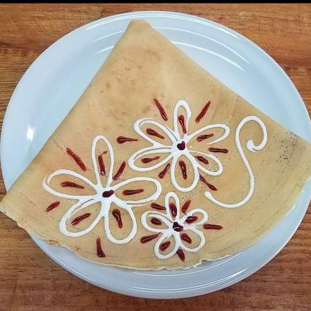 Crepe combinada chica