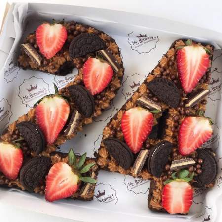 Chocofresas de manjar