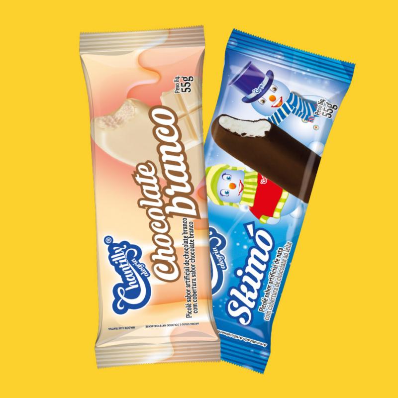 Skimó e Chocolate Branco com 30 und