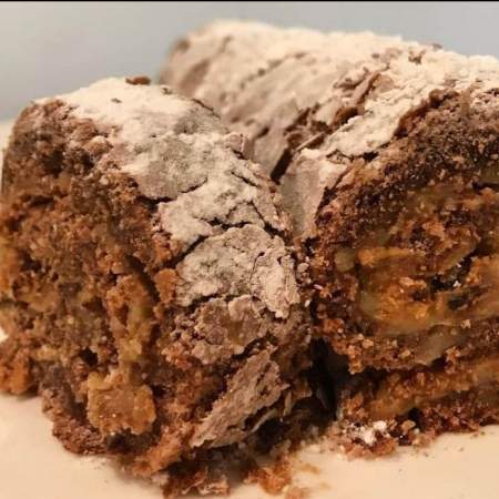 Crocante alemán brigadeiro
