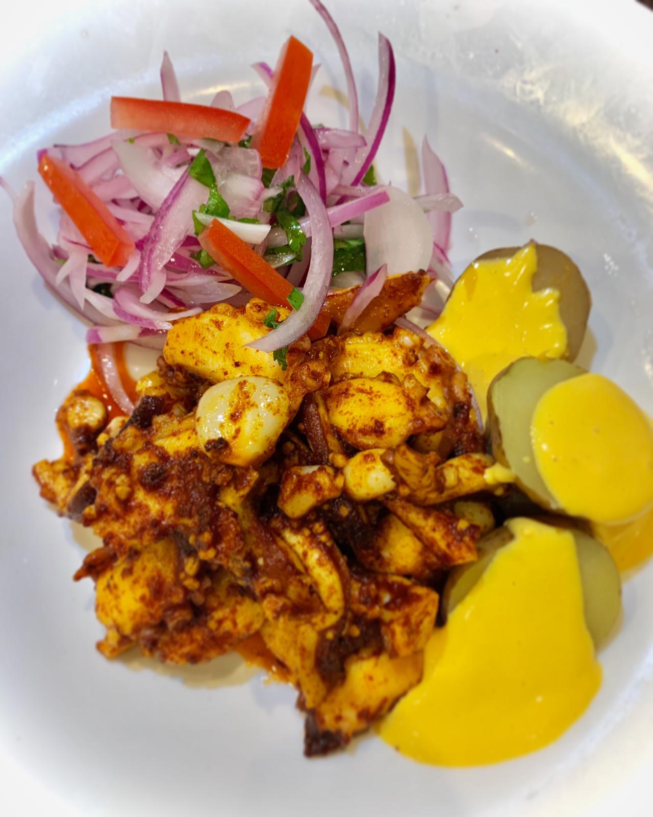 Pulpo Anticuchero