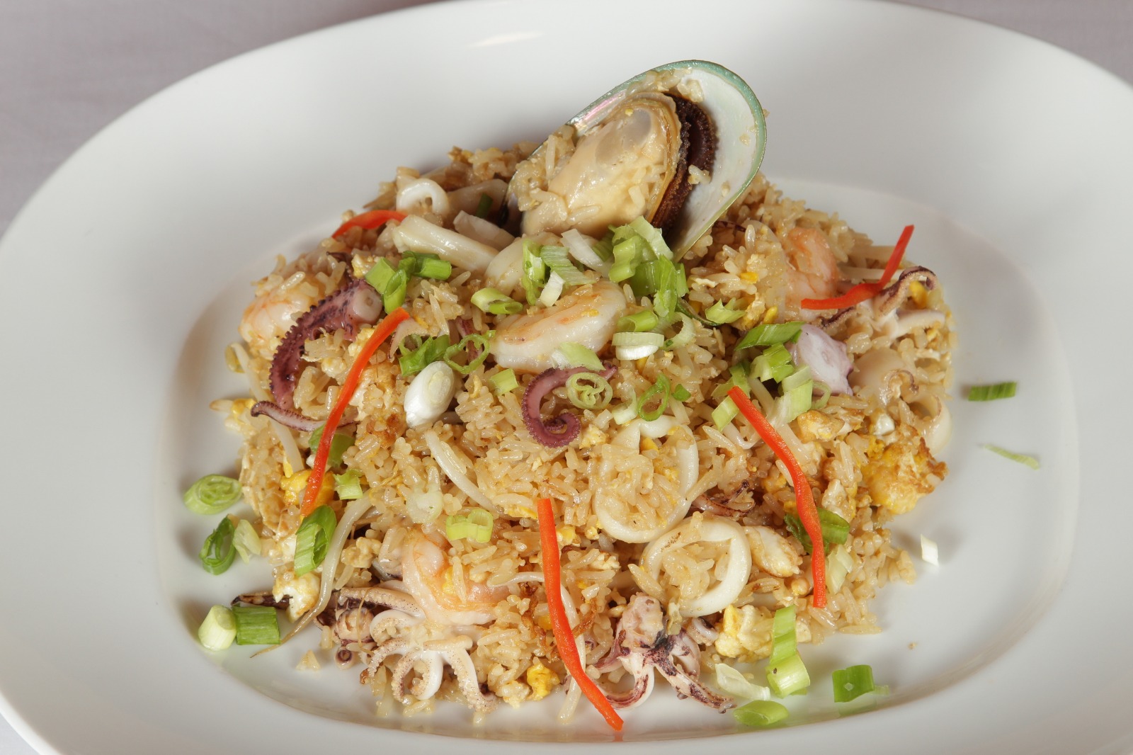Arroz Chaufa de Mariscos