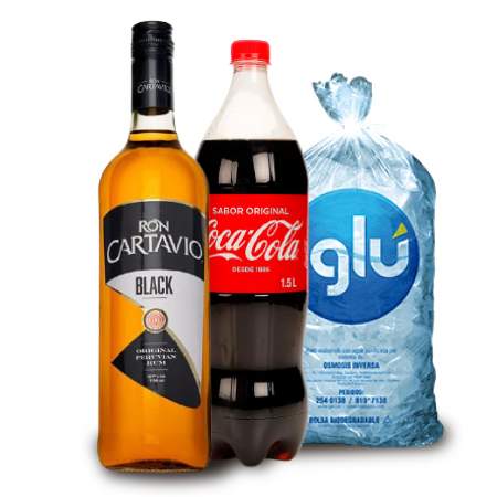 Combo Ron Cartavio Black