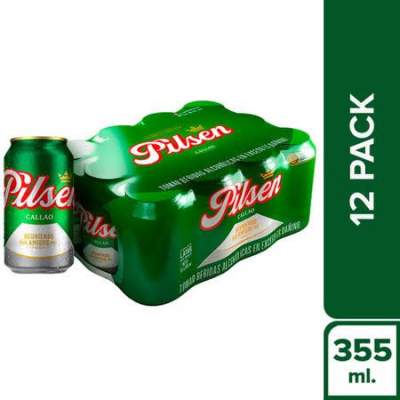 Cerveza Pilsen Lata 12Pack 355ml