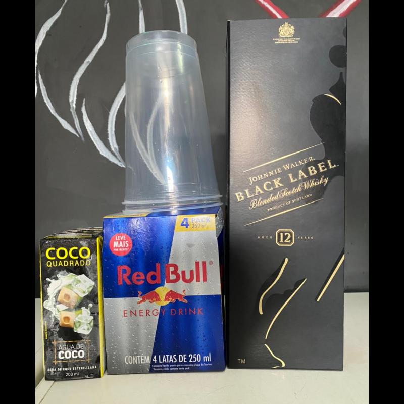 COMBO BLACK LABEL/ RED BULL