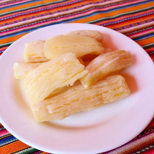 Porción de Yuca sancochada