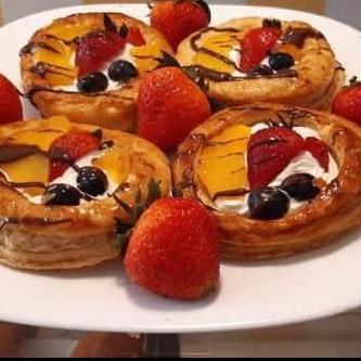 Volovenes de fruta