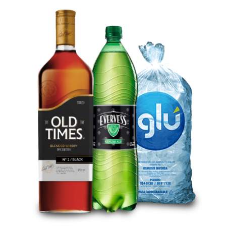Combo Whisky Old Times Black