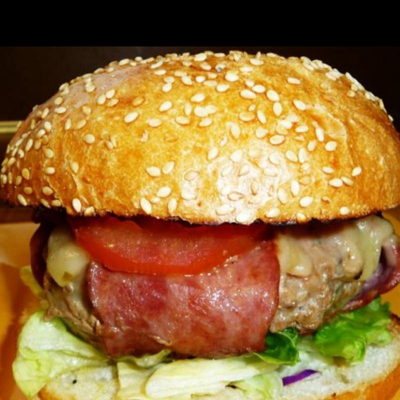 Hamburguesa de Tocino