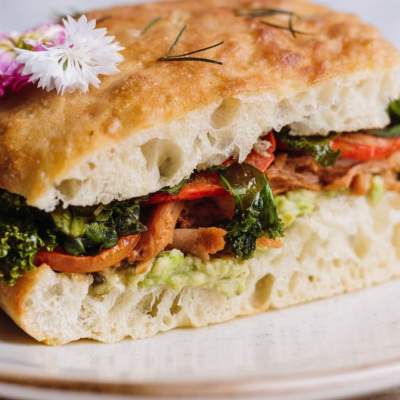 Pulled Pork Focaccia