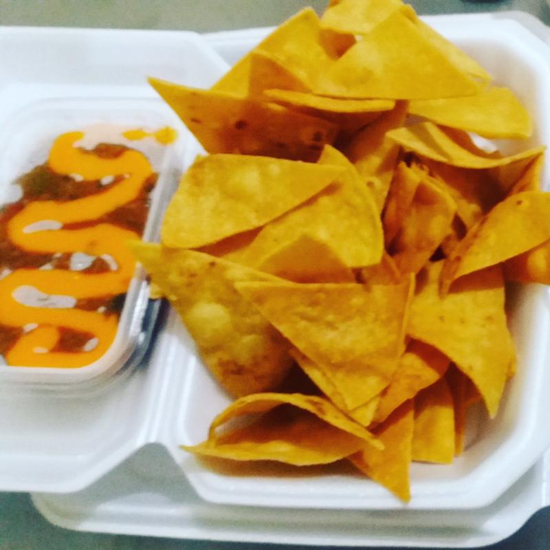 Nachos Chilli de carne
