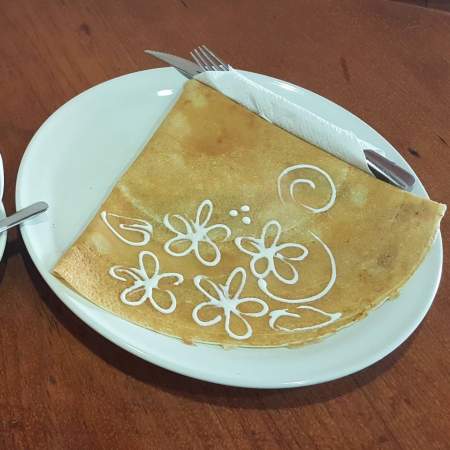 Crepe sencilla chica