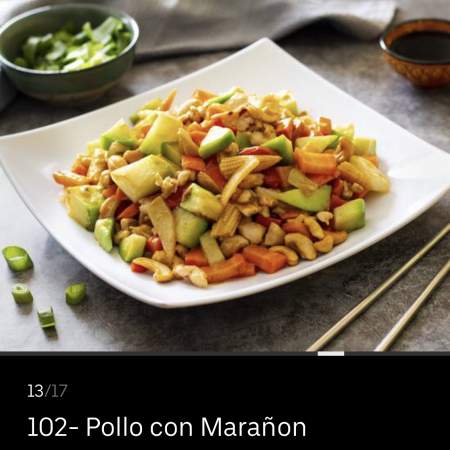 102- Pollo En Semilla De Marañon