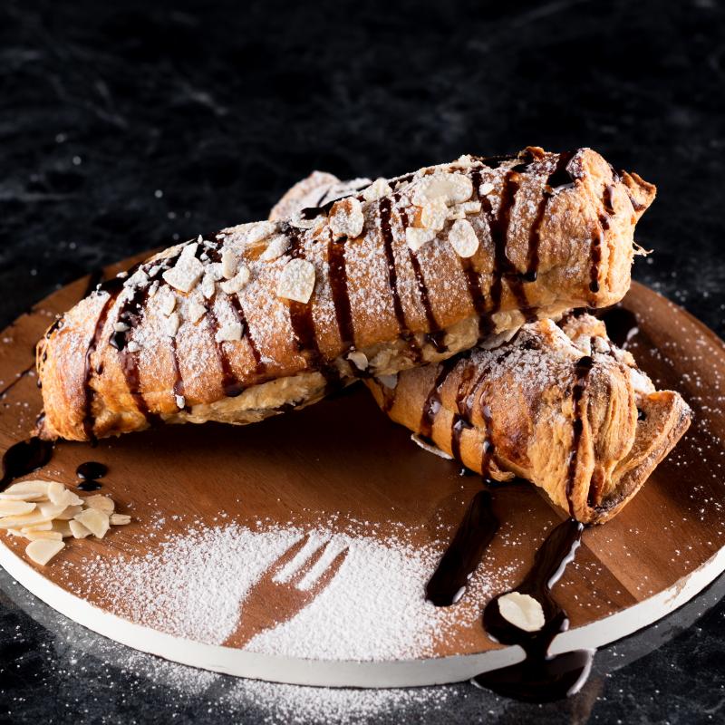 Troncos Crema Pastelera y Nutella