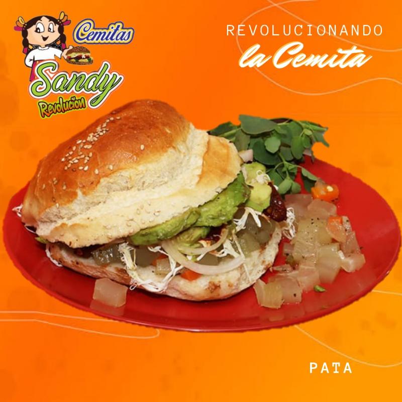 Cemita de pata