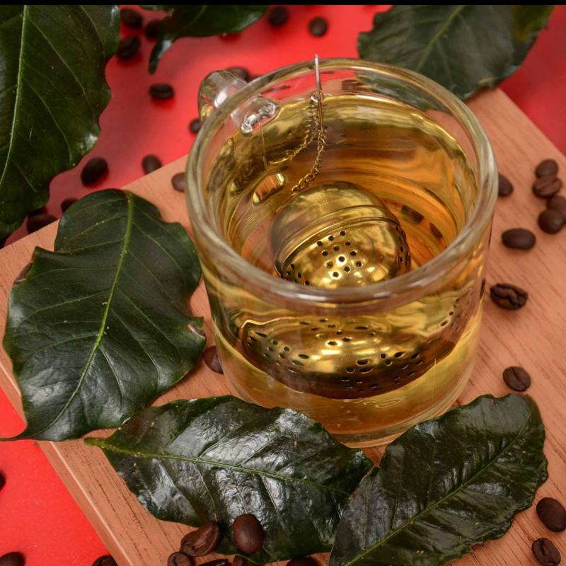 Té de hojas de café