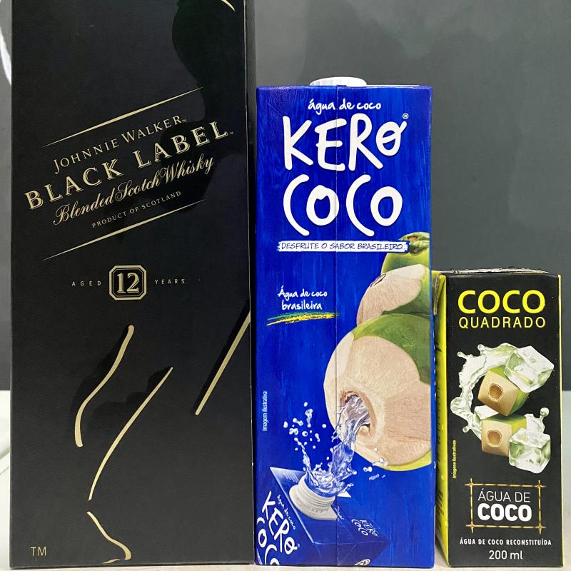 BLACK LABEL / AGUA DE COCO 6 GELOS