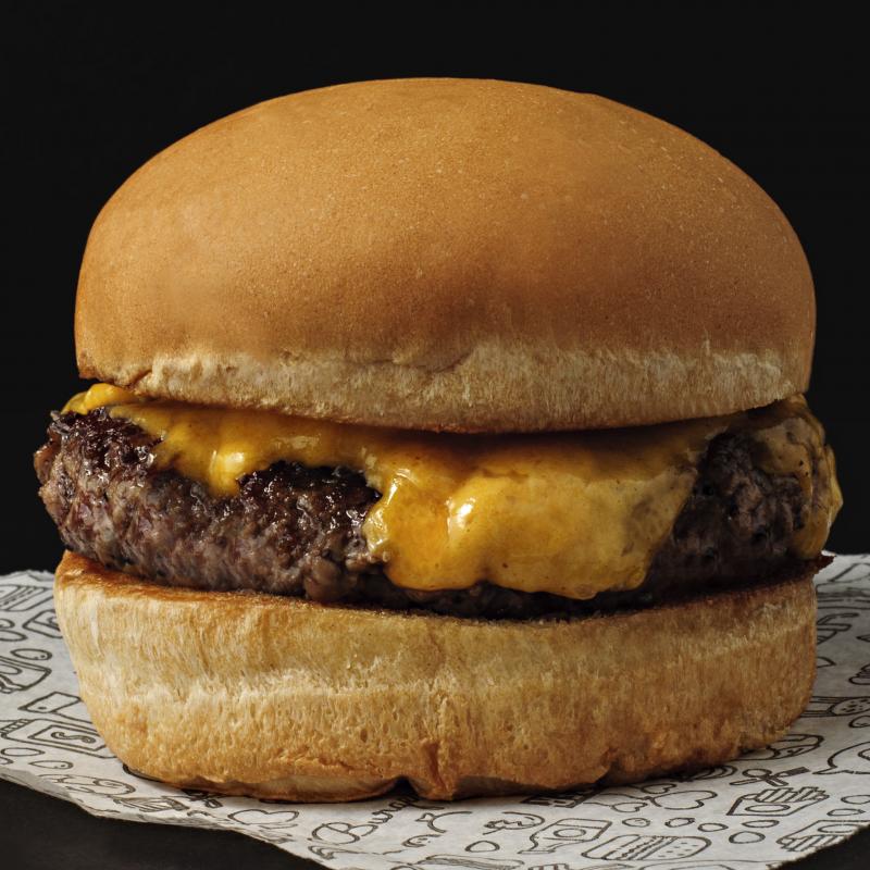 Cheese Burger com Batata Frita