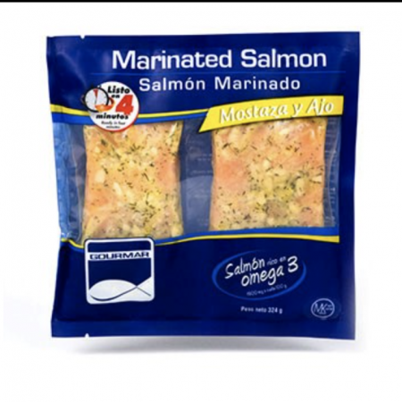 RMSM324G Raw Marinated Salmon Mustard & Garlic