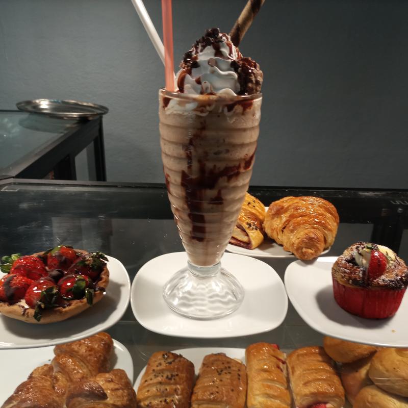 Frappé de Milky way