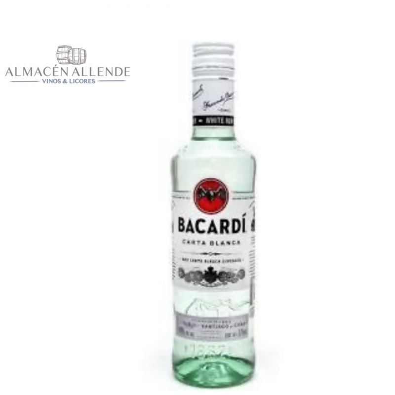 Ron Bacardi Carta Blanca 375ml