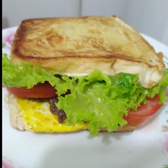 Torrada com bife