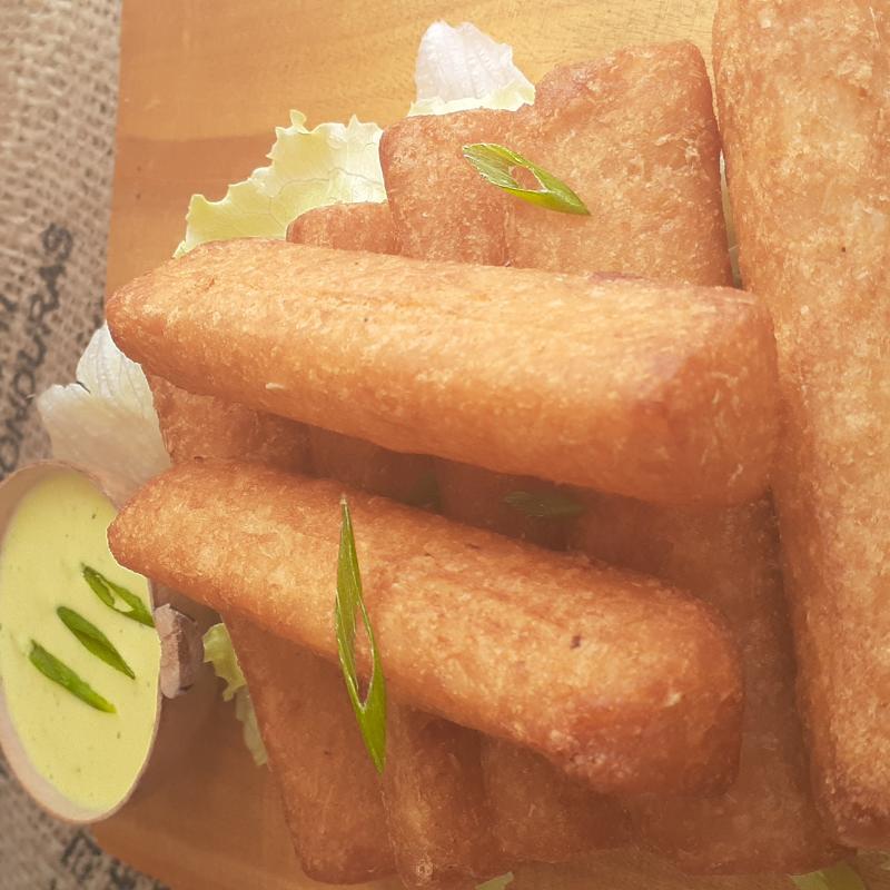 Yuquitas fritas.