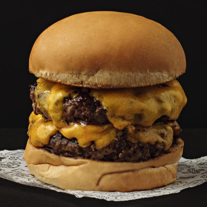 Double Cheese Burger c/ Batata Frita