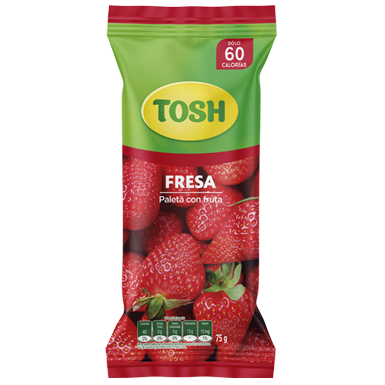Helado Tosh de Fresa