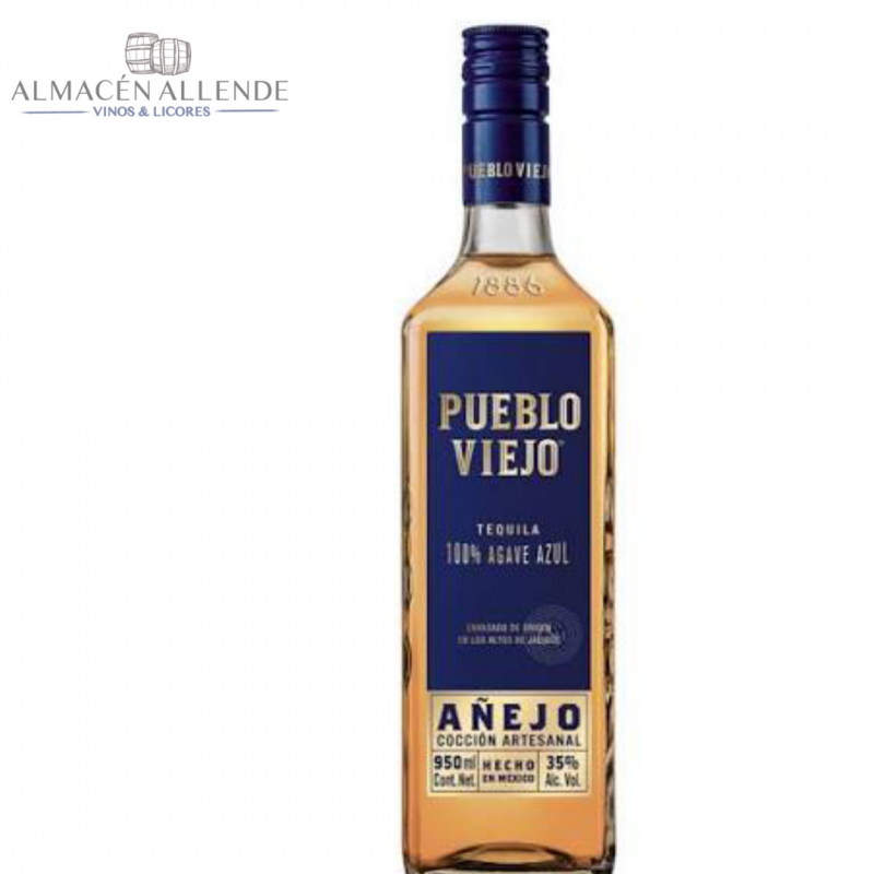 Tequila Pueblo Viejo Añejo 950ml